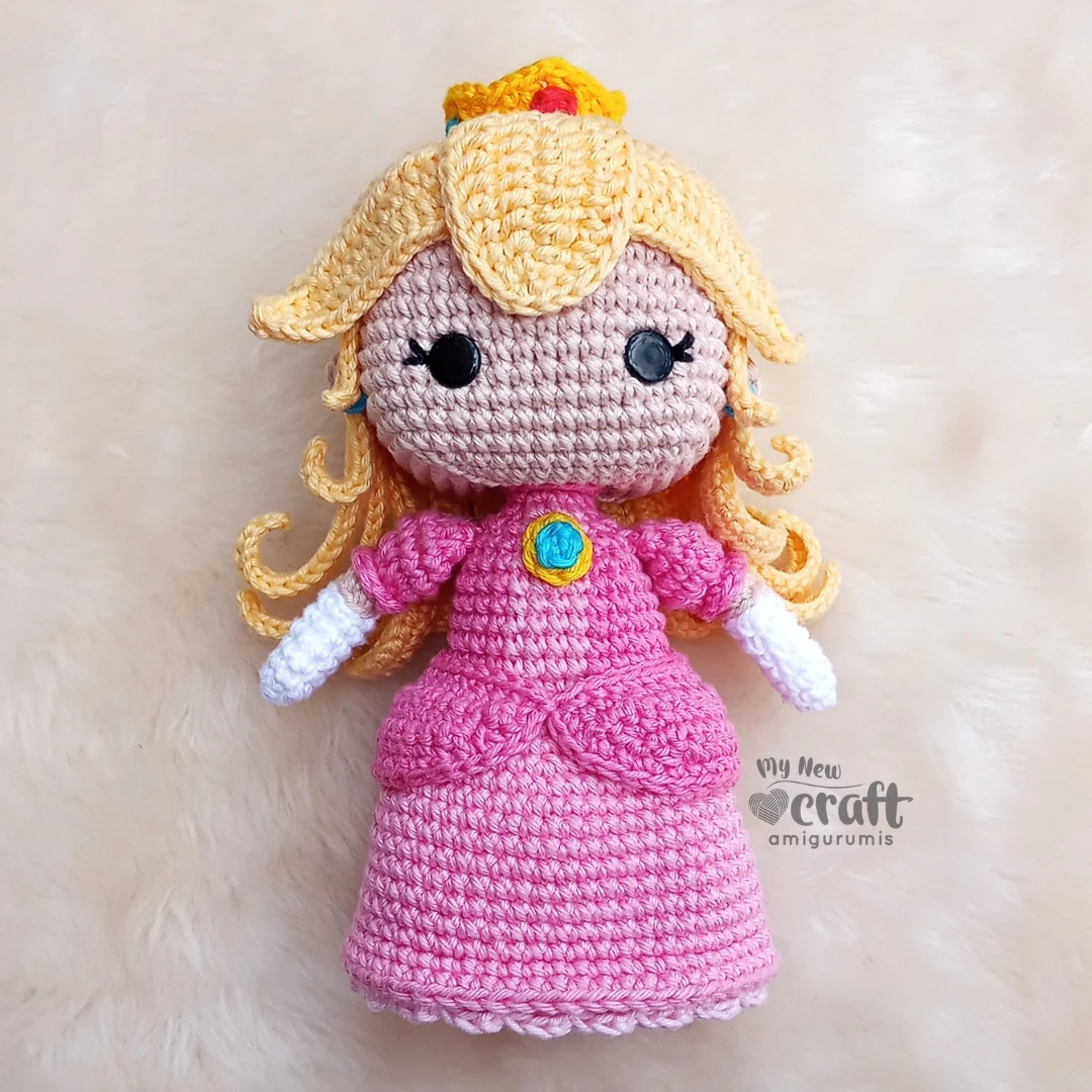 PDF Princesa Peach - Receitas de Amigurumis