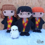 Harry Potter e Amigos Amigurumi