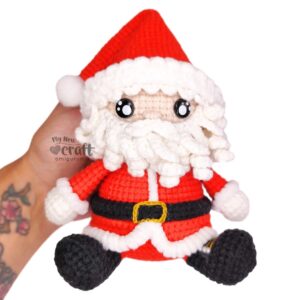 Papai Noel Amigurumi My New Craft Passo a Passo 55