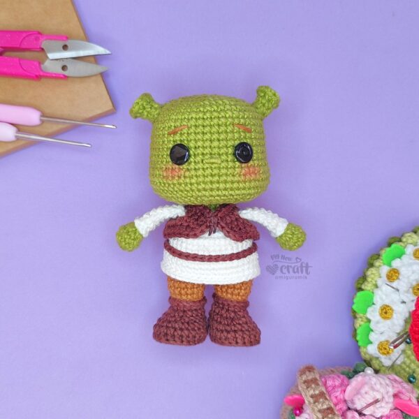 my-new-craft-amigurumis-shrek-2 PDF Shrek e Fiona