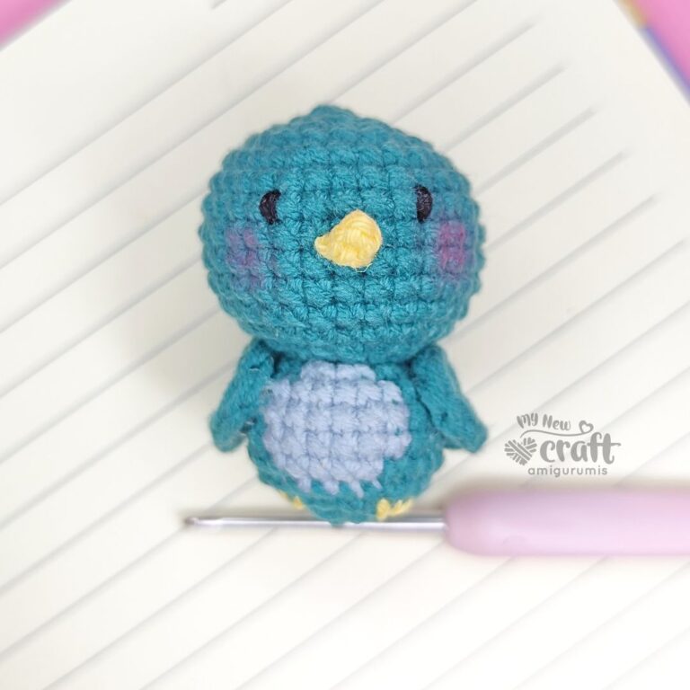 Passarinho Amigurumi Passo a Passo