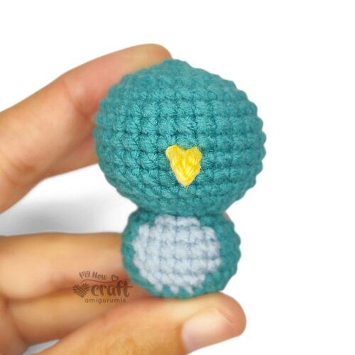 Passarinho Amigurumi Passo a Passo