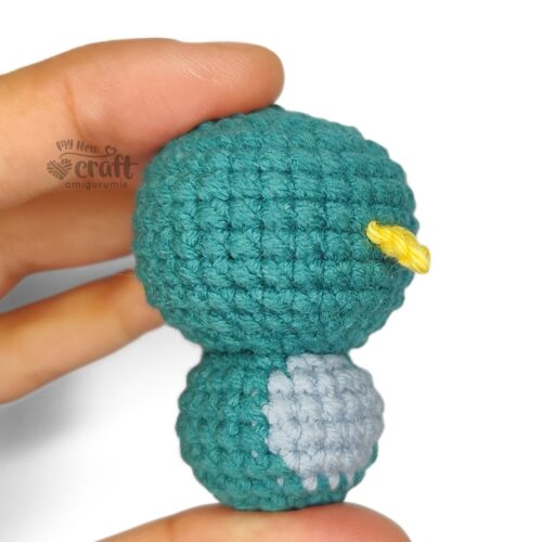 Passarinho Amigurumi Passo a Passo