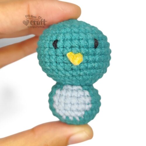Passarinho Amigurumi Passo a Passo