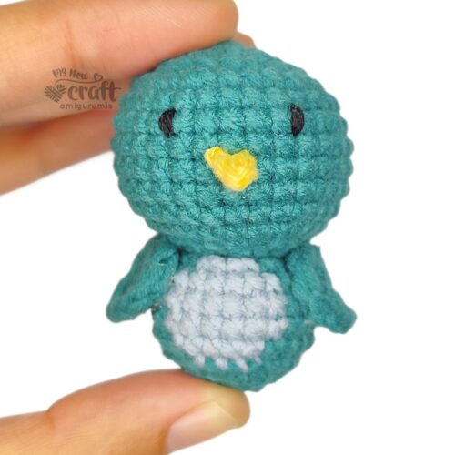 Passarinho Amigurumi Passo a Passo